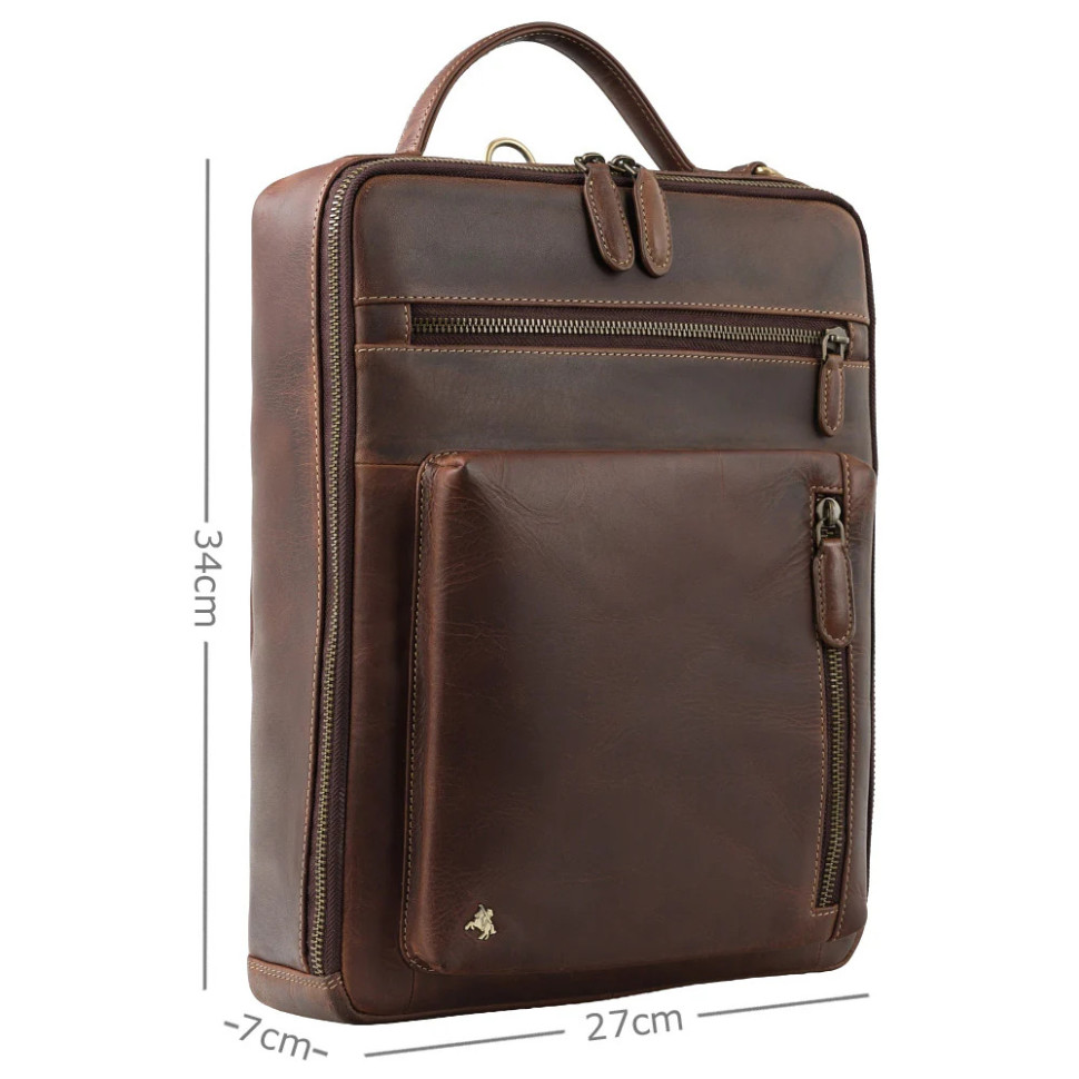 Універсальна сумка-рюкзак 3 в 1 TC93 Skylar (Chestnut Brown)