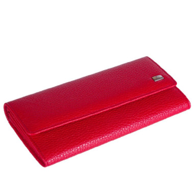 Кошелек женский кожаный Desisan 150-4 красный флотар