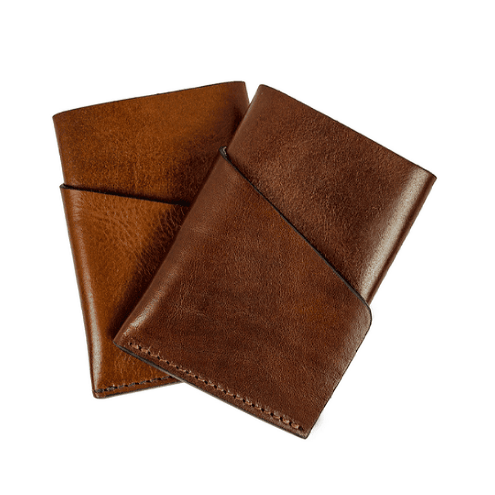 Тримач шкіряної кредитної картки - Практична магія - коричнева