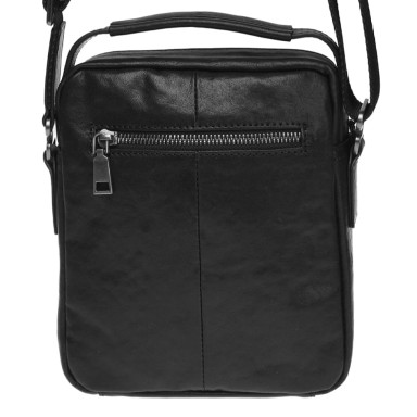 Мужская кожаная сумка Ricco Grande K16458a-black
