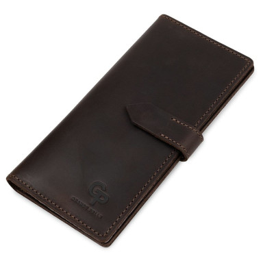 Женский кожаный кошелек для карт купюр и монет ST Leather 18499 Красный