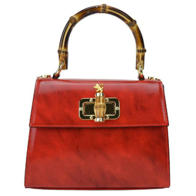 Pratesi RCL298/26 - Castalia R298/26 Lady Bag in cow leather Castalia R298/26 Cherry
