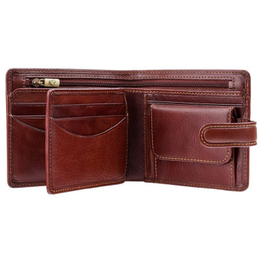 Гаманець чоловічий Visconti TSC42 Arezzo c RFID (Tan)
