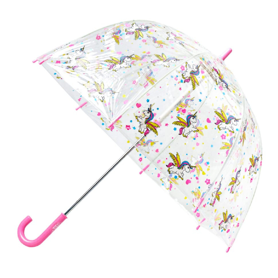 Парасолька-тростина дитяча Fulton Funbrella-4 C605-039090 Bella The Unicorn (Единорожки)