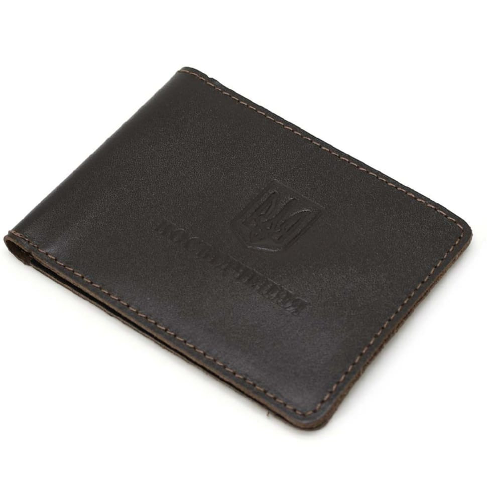 Leather ID cover Limary lim-3989GC brown