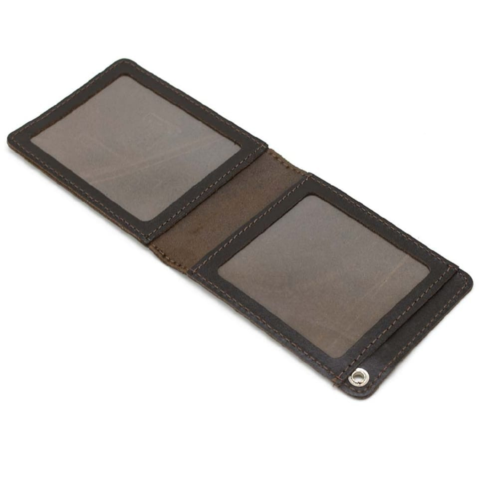 Leather ID cover Limary lim-3989GC brown