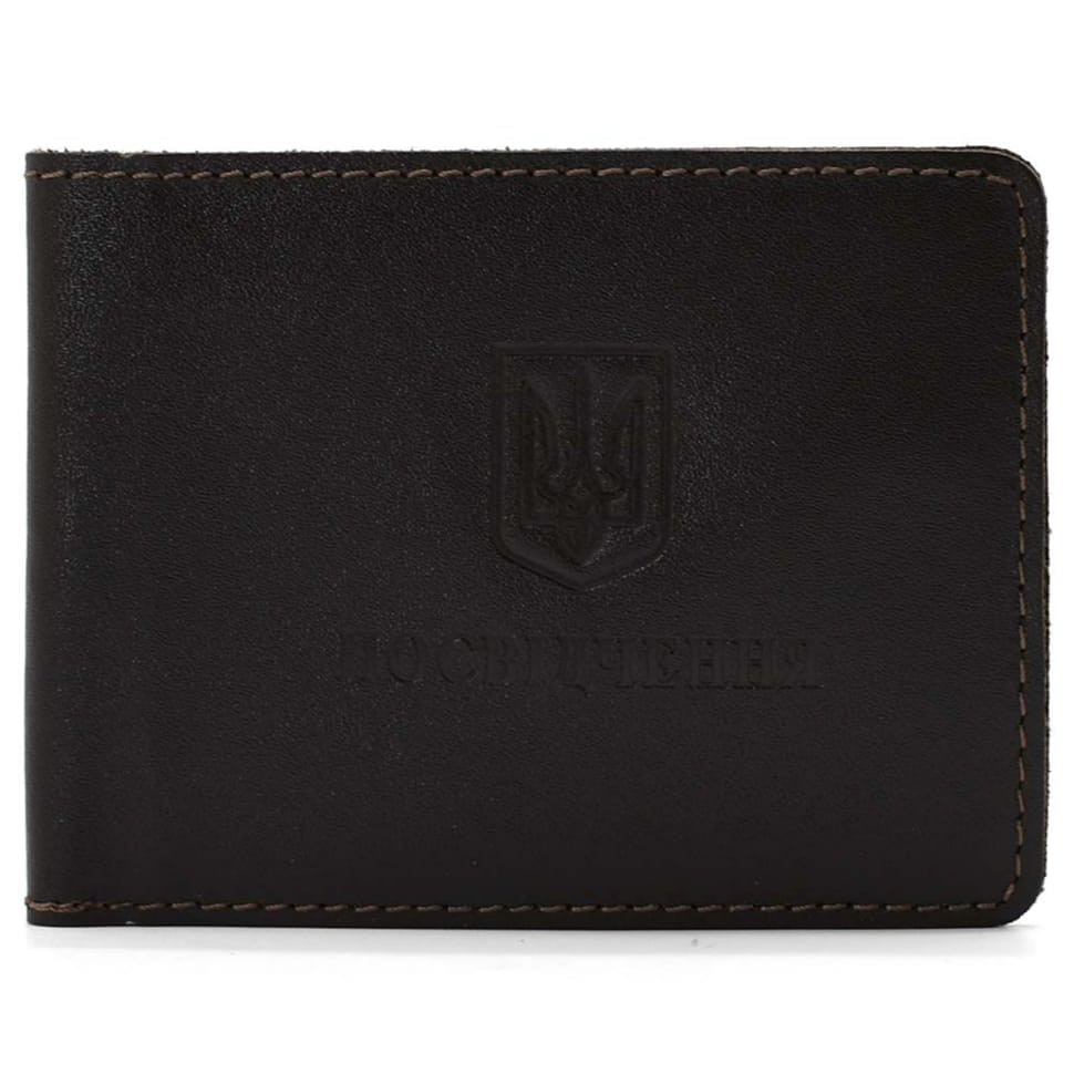 Leather ID cover Limary lim-3989GC brown