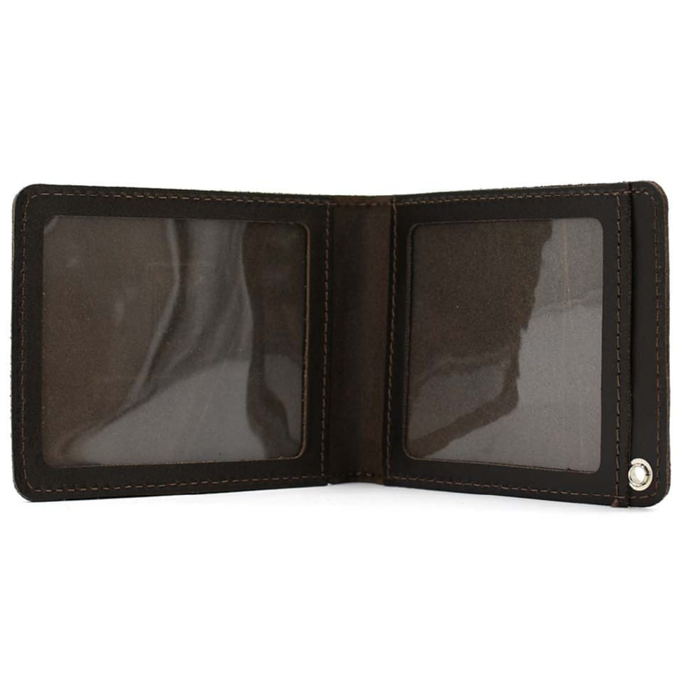 Leather ID cover Limary lim-3989GC brown