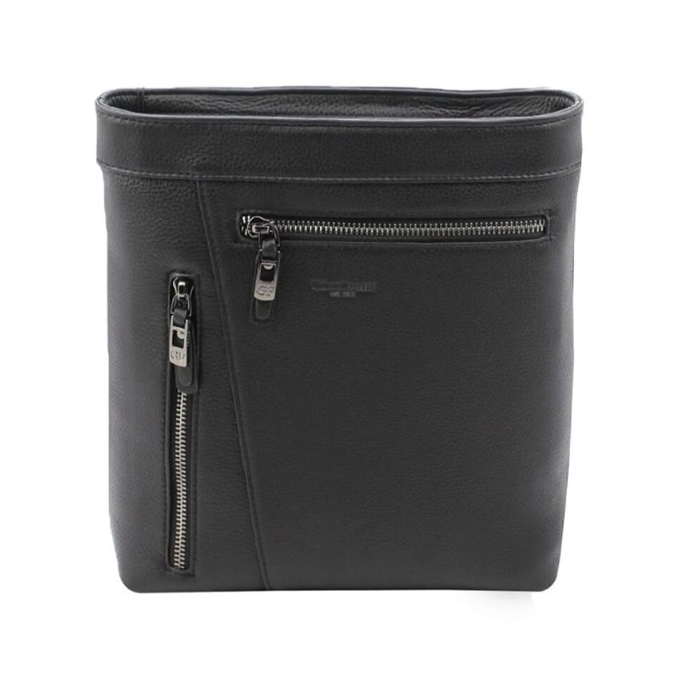 Чоловіча шкіряна сумка Giorgio Ferretti 20183002-black
