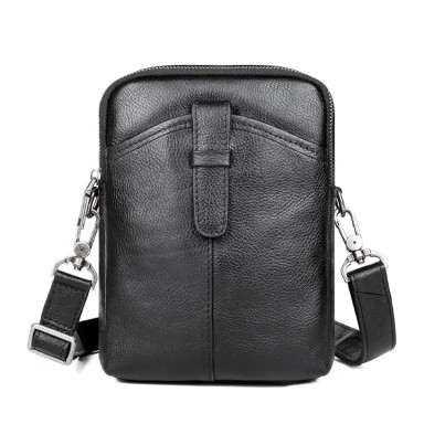 Men's leather messenger bag JD1052A