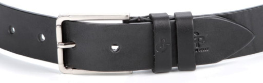 Ремінь чоловічий GRANDE PELLE 00865 шкіра Чорний