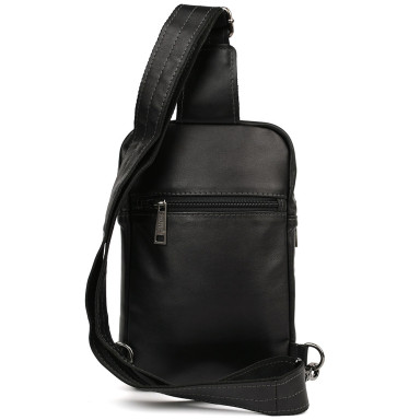 Mens black nappa leather sling GA-0804-3md TARWA