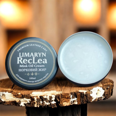 Limaryn RecLea 100ml Норковый жир для кожаных сумок и изделий  (Лимарин РекЛеа)