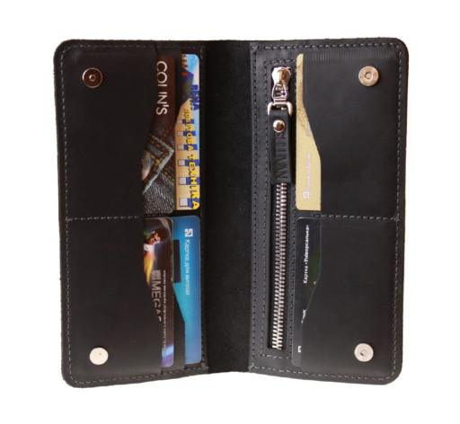 Гаманець чоловічий шкіряний великий SULLIVAN 10347(10) чорний