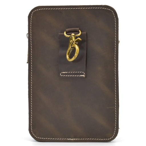 Сумка через плече, сумка напоясна TARWA RCw-0075 зі шкіри Crazy Horse