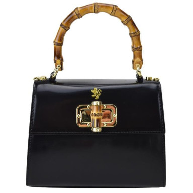 Pratesi RNE298/26 - Castalia R298/26 Lady Bag in cow leather Castalia R298/26 Black