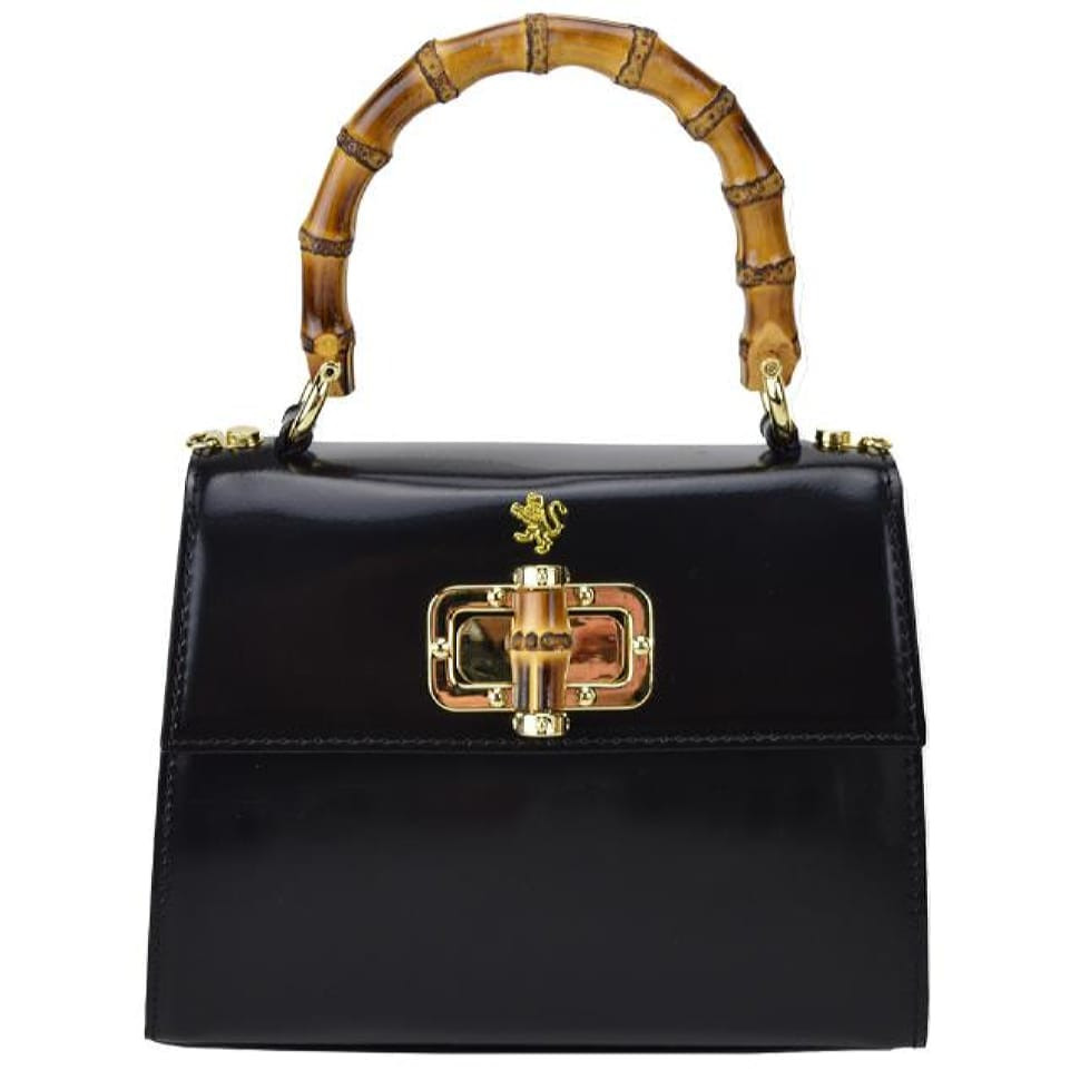 Pratesi RNE298/26 - Castalia R298/26 Lady Bag in cow leather Castalia R298/26 Black