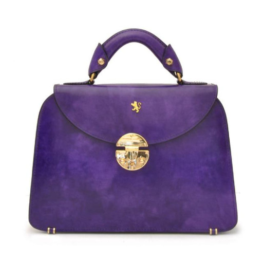 Pratesi RVI285/P - Veneziano Small Lady Bag в шкіряній kožeній Radica Violet
