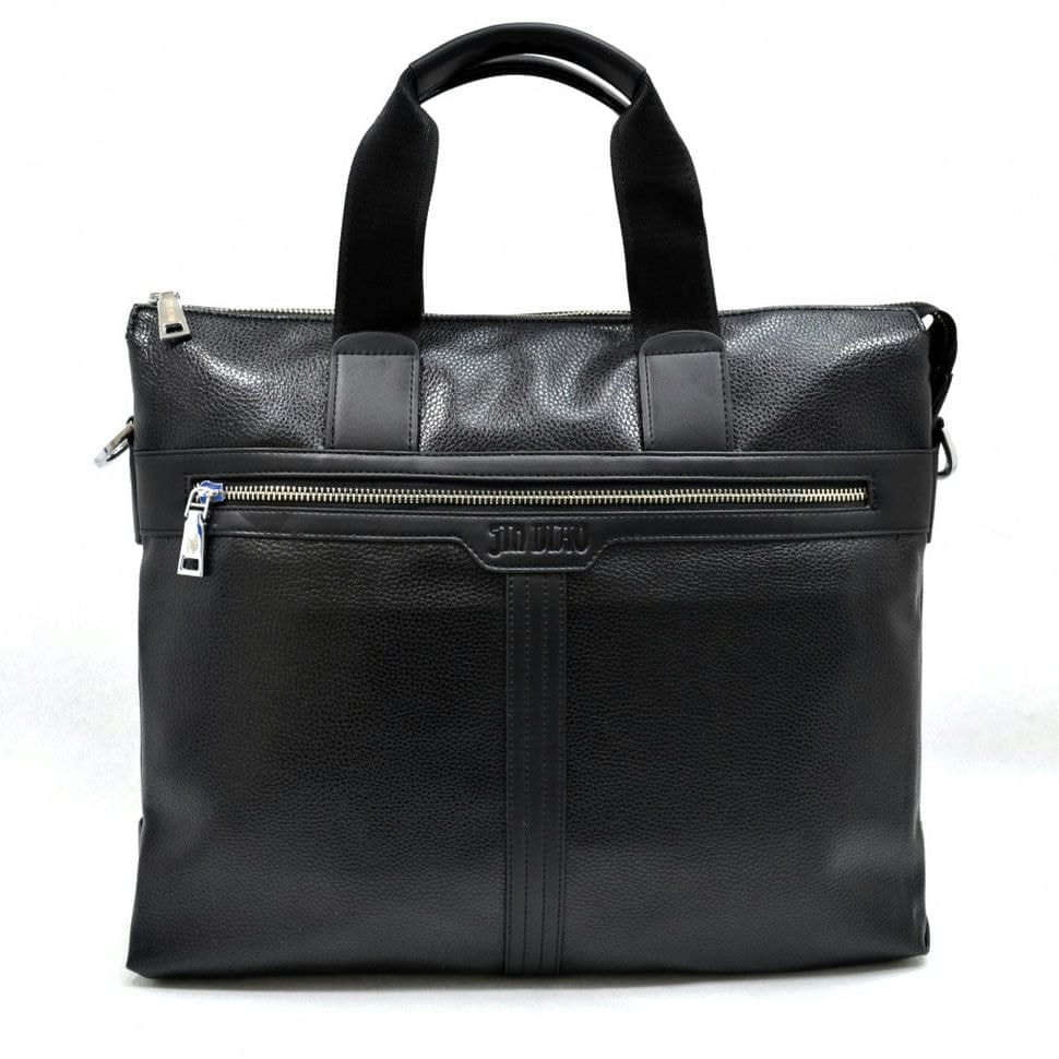 М'який портфель зі шкірозамінника ТМ Bonis 89361 чорний