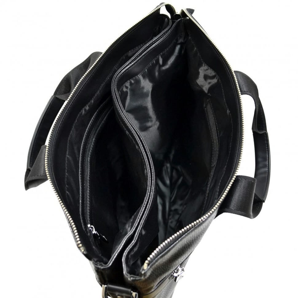 М'який портфель зі шкірозамінника ТМ Bonis 89361 чорний