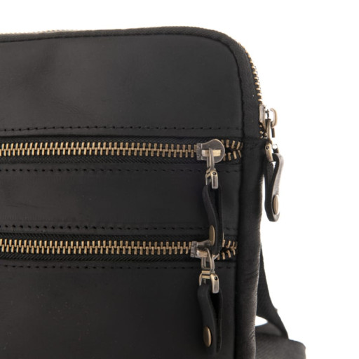 Чоловіча сумка-месенджер зі шкіри коня Newery N3900KA