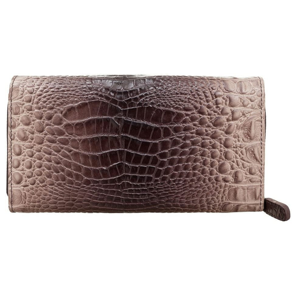 Гаманець жіночий шкіряний Desisan 152-830 бежевий кроко