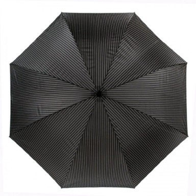 Парасолька чоловіча Fulton G451-019207 Knightsbridge-2 City Stripe Black/Steel