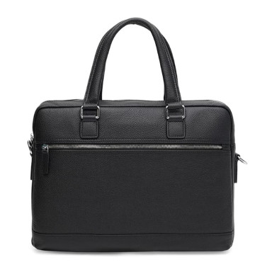 Men's leather bag Borsa Leather K16613-1-black