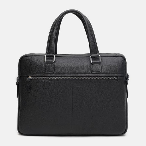 Чоловічі шкіряні сумки Borsa Leather K16613-1-black