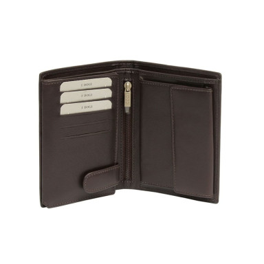 Leather wallet Cortina 5031 moro brown