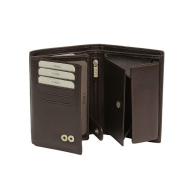 Leather wallet Cortina 5031 moro brown