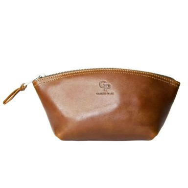 Cosmetic bag Grande Pelle 805623 terracotta