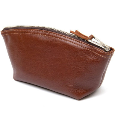 Cosmetic bag Grande Pelle 805623 terracotta