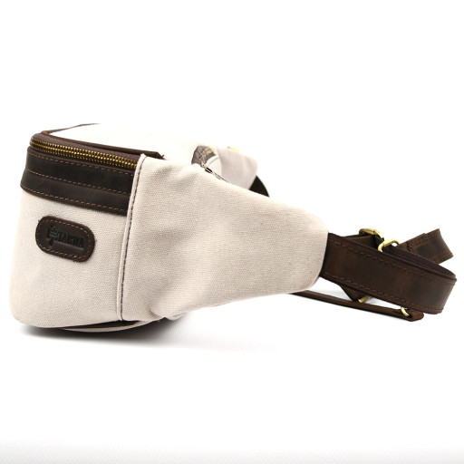 Сумка бананка для фотоапарата шкіра та канвас TARWA RCj-1313-4lx