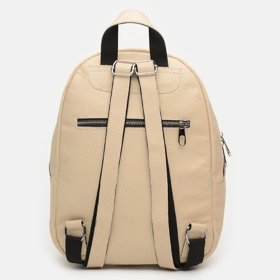 Жіночий шкіряний рюкзак Ricco Grande 1l600-beige