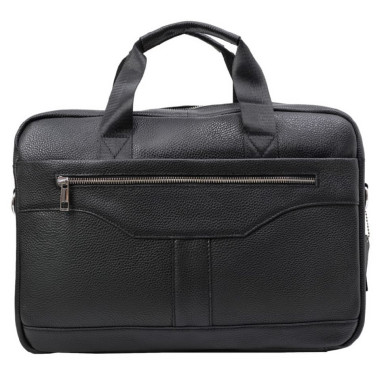М'який портфель шкіряний BUFFALO BAGS M8824A чорний
