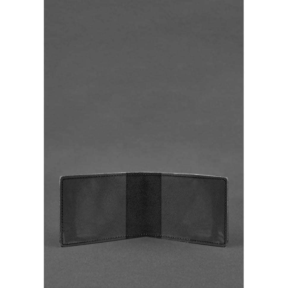 Ministry of Defense ID Leather Cover Black