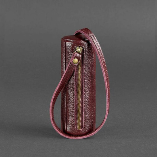 Жіноча шкіряна ключниця 3.0 Тубус Марсала