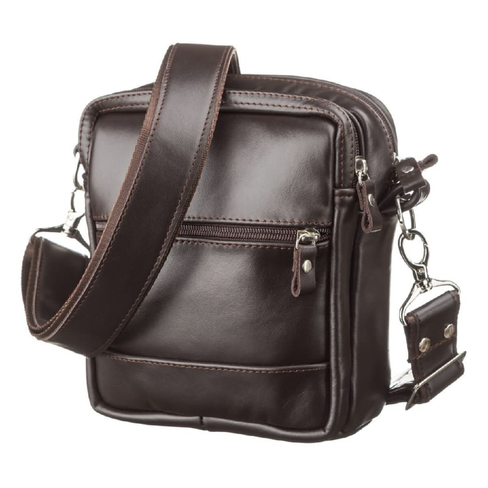 Men's bag SHVIGEL 11125 leather Brown