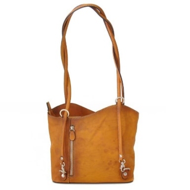 Pratesi BVS465/P - Shoulder Bag Consuma Small in cow leather Bruce Dark Green