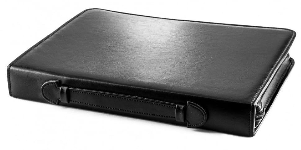Leatherette document folder AMO SSBW01 black