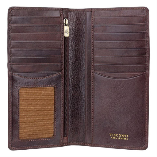 Гаманець чоловічий Visconti TSC45 Carrara c RFID (Brown)