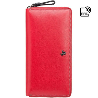 Гаманець жіночий Visconti SP33 Iris c RFID (Red Multi)