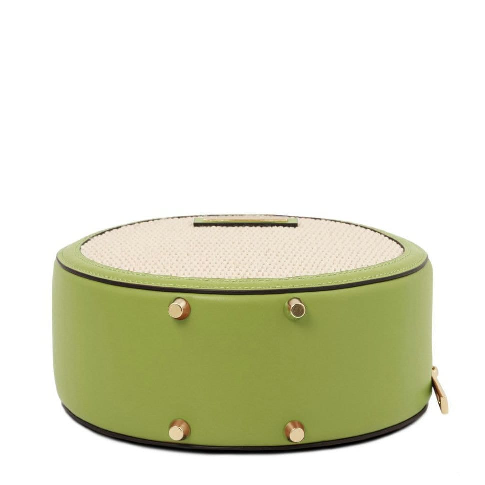 Кругла сумка з ефектом соломки Thelma Tuscany TL142090