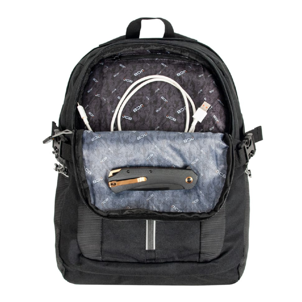 Рюкзак текстильний JCB BP66 (Black/Grey)