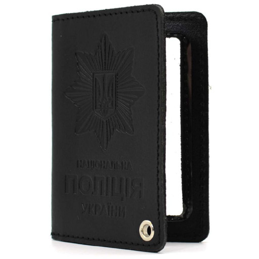 Cover for documents Police of Ukraine Limary lim-3990GA black