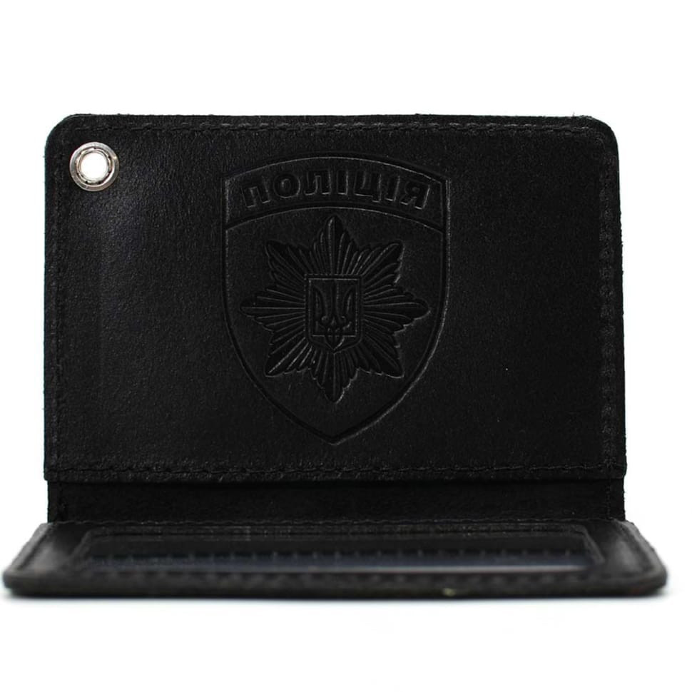 Cover for documents Police of Ukraine Limary lim-3990GA black