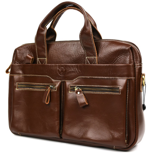 Шкіряна сумка чоловіча Bull GW0560B для ноутбука та документів