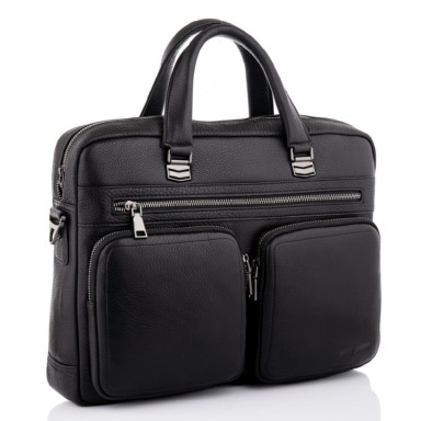 Men's leather briefcase Marco Coverna MC3496-1