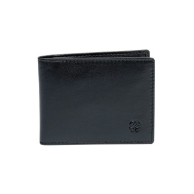 Leather credit card holder Cortina 5044 nero black